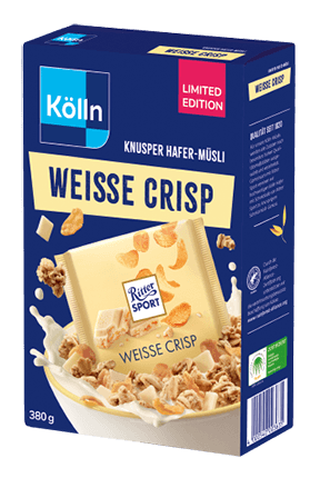 Koelln granola Ritter Sport Chocolate Bianco